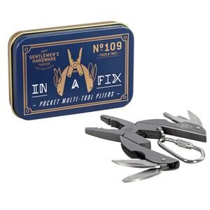 Gentlemen's Hardware Titanium Pocket Pliers Multi-Tool NWT